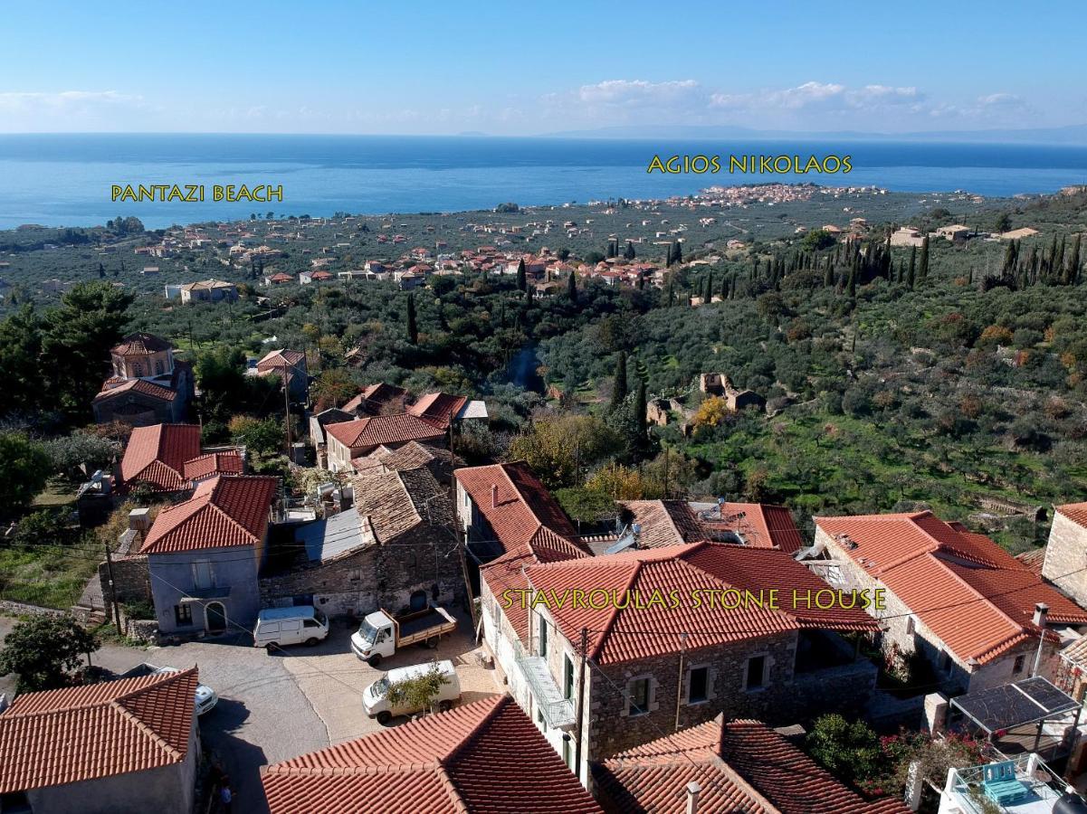 Stavroulas Stone House In Rigklia, Messinia Riglia Dış mekan fotoğraf