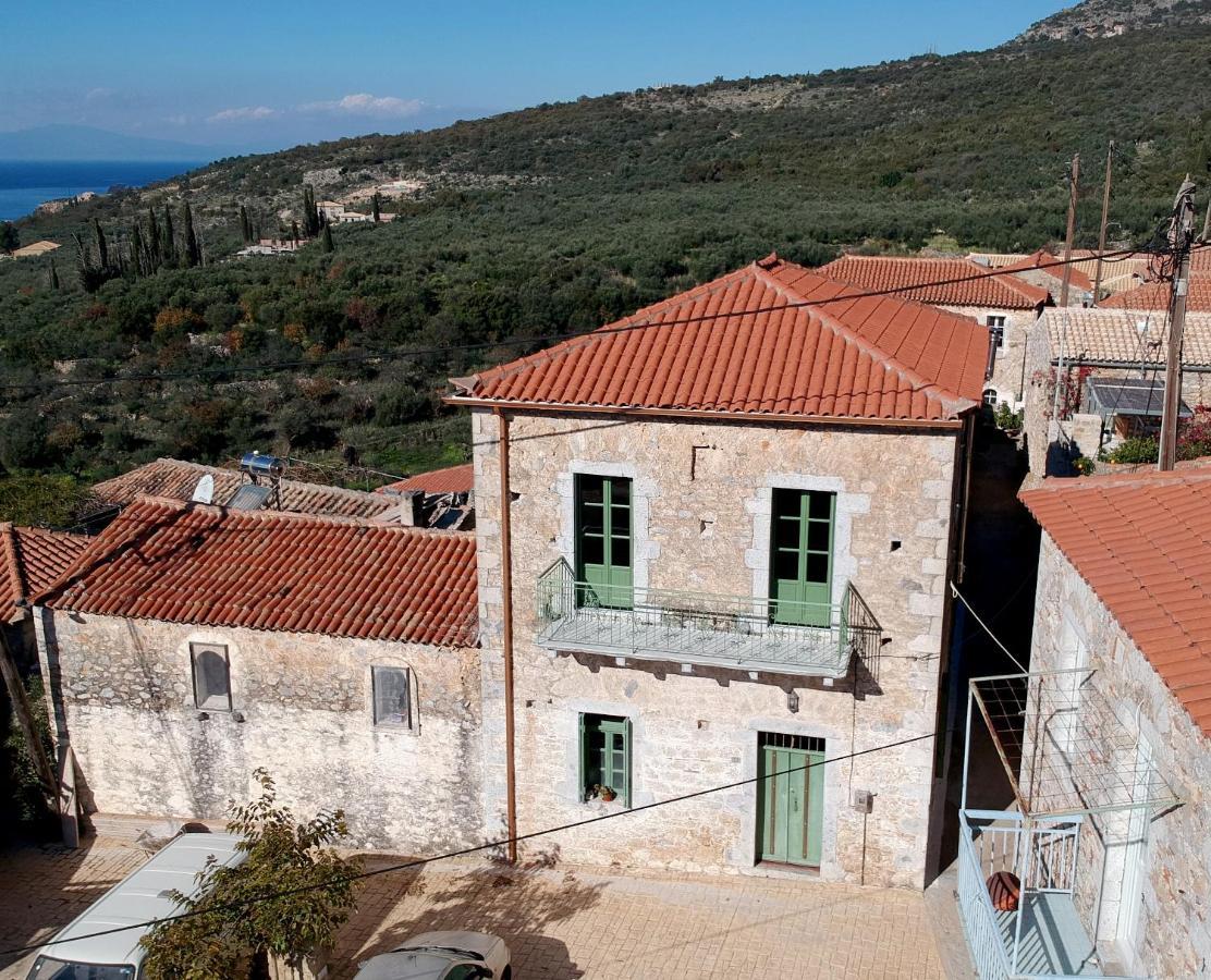 Stavroulas Stone House In Rigklia, Messinia Riglia Dış mekan fotoğraf