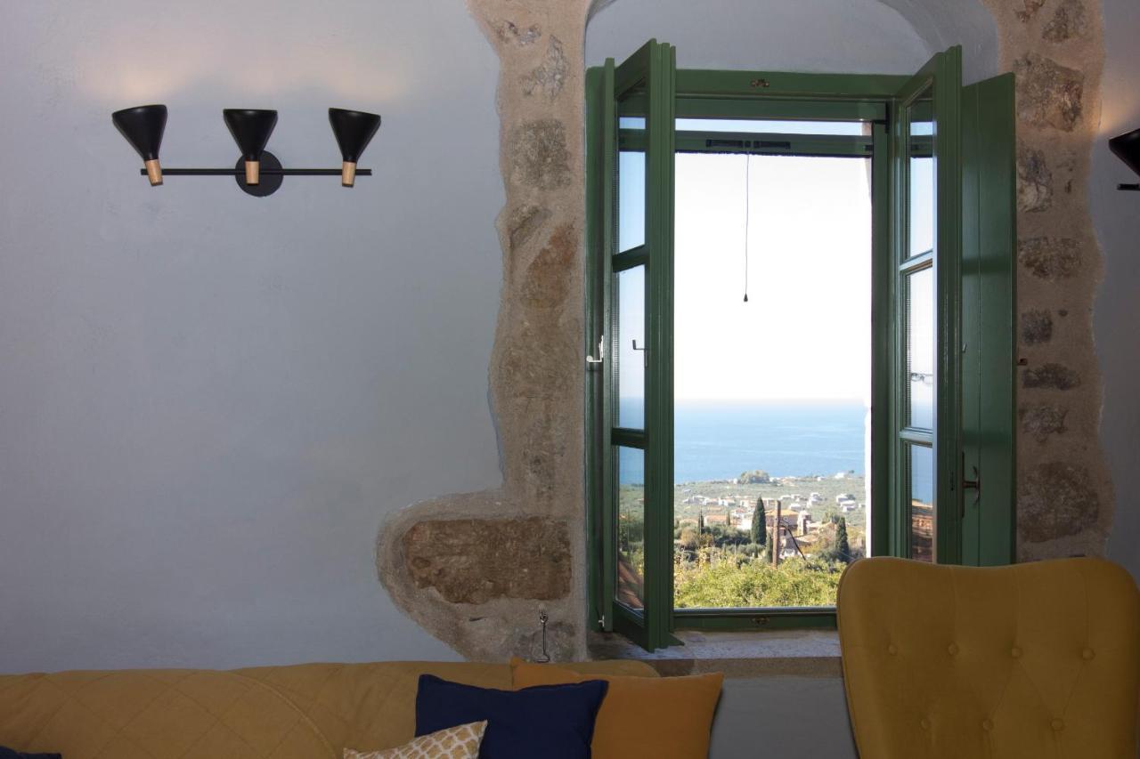 Stavroulas Stone House In Rigklia, Messinia Riglia Dış mekan fotoğraf